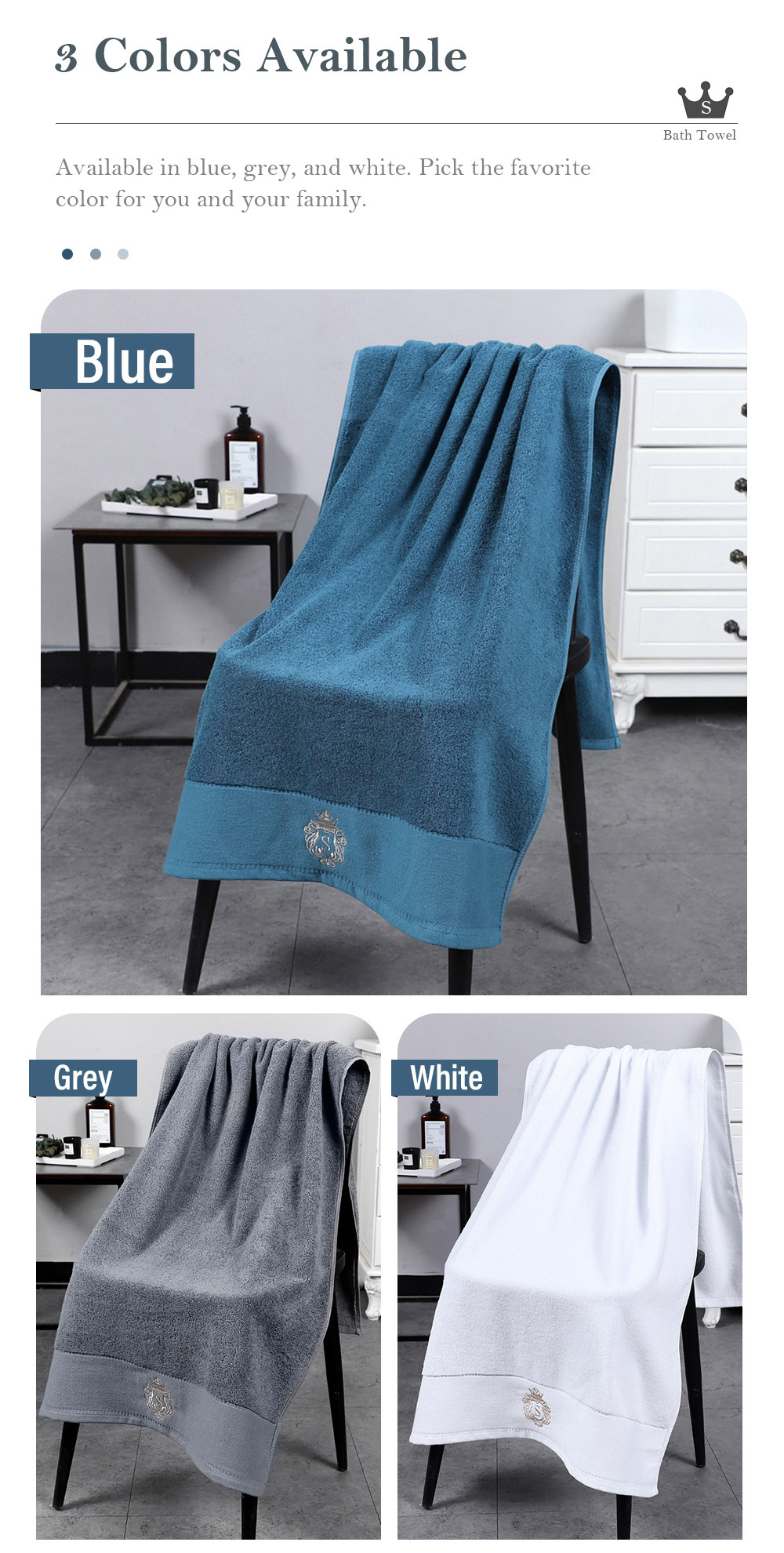 100_ Premium Cotton Bath Towel-6